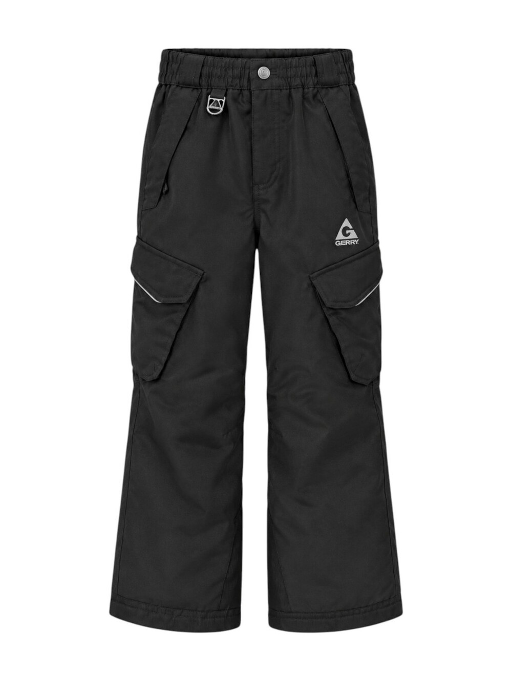 Gerry Kids Black Snow Pants Skiing Snowboarding Winter Gear Boys Girls Small 7 8